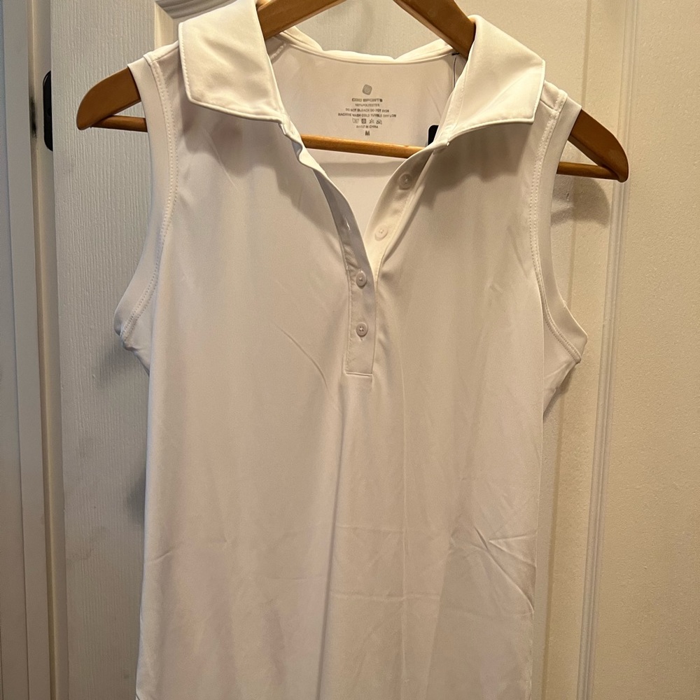 Women’s tailored golf tank